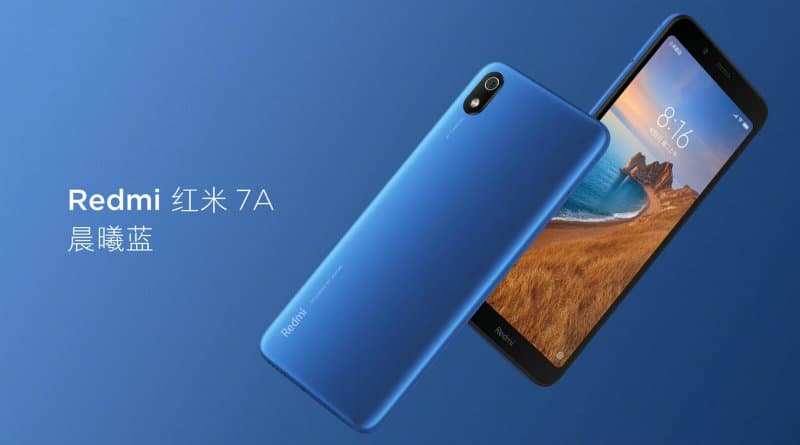 Redmi 7A: самый дешевый смартфон Xiaomi