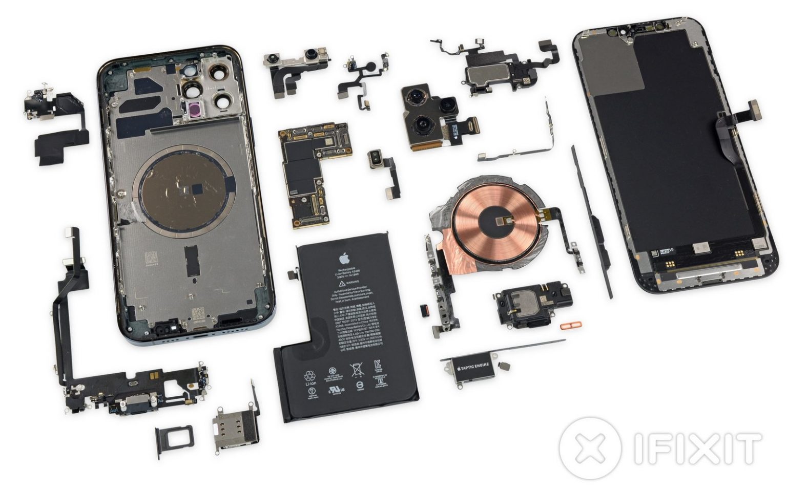 Разбор iphone 12 ifixit