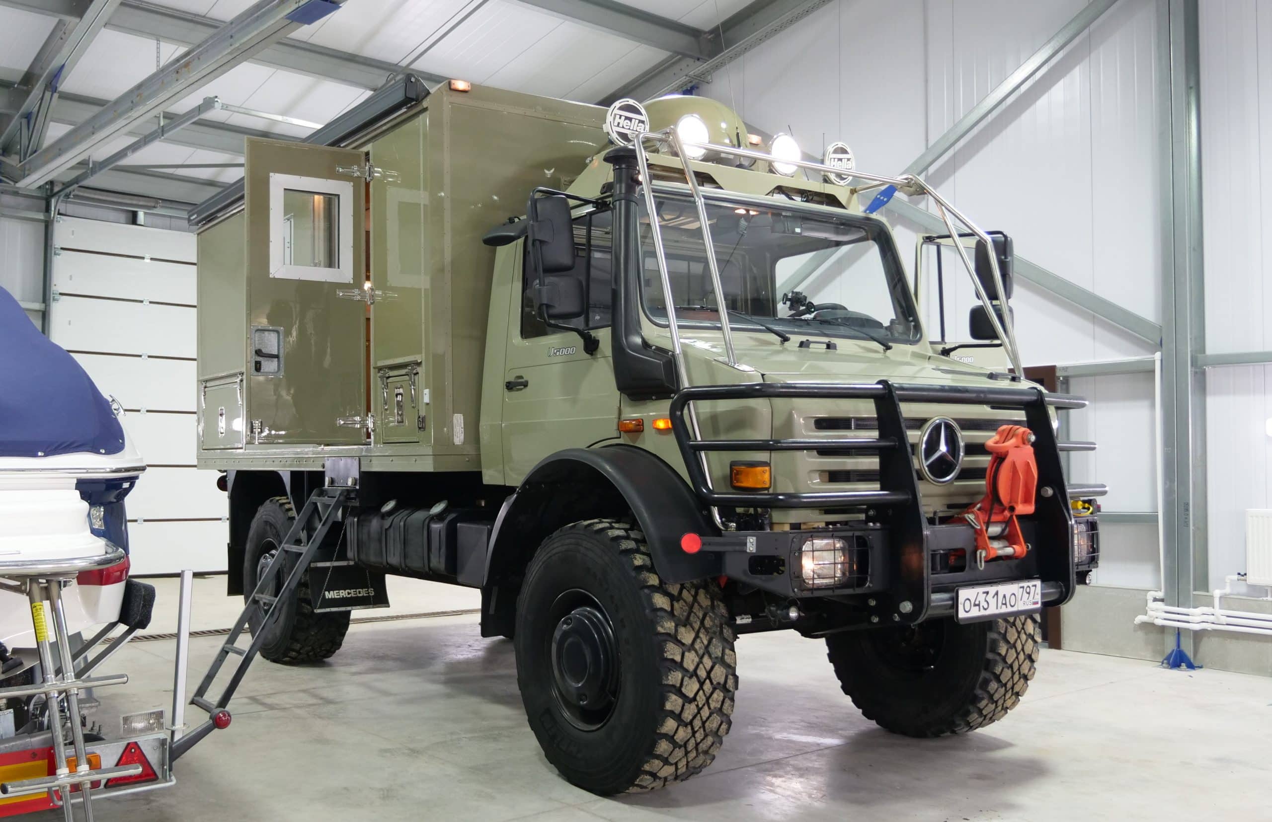 Обзоры — Обзор автодома на базе Mercedes Unimog — мощь и немецкое качество