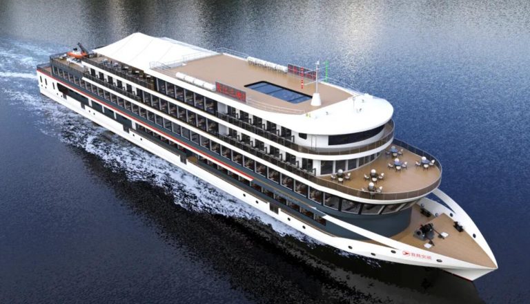 В Китае создадут самый большой электрический круизный лайнер