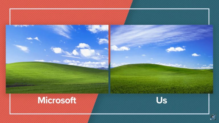 Фото безмятежность windows xp