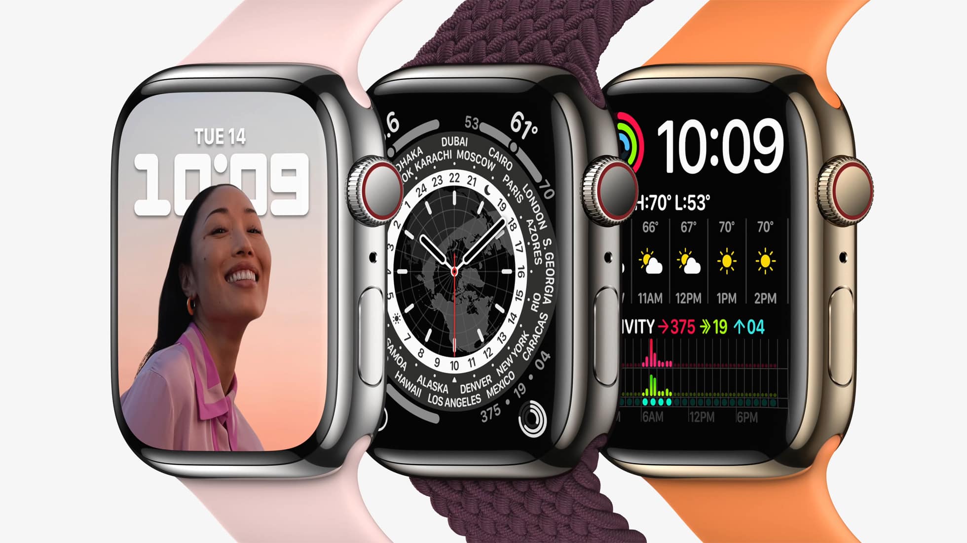Новости — Apple объявила российские цены на Watch Series 7