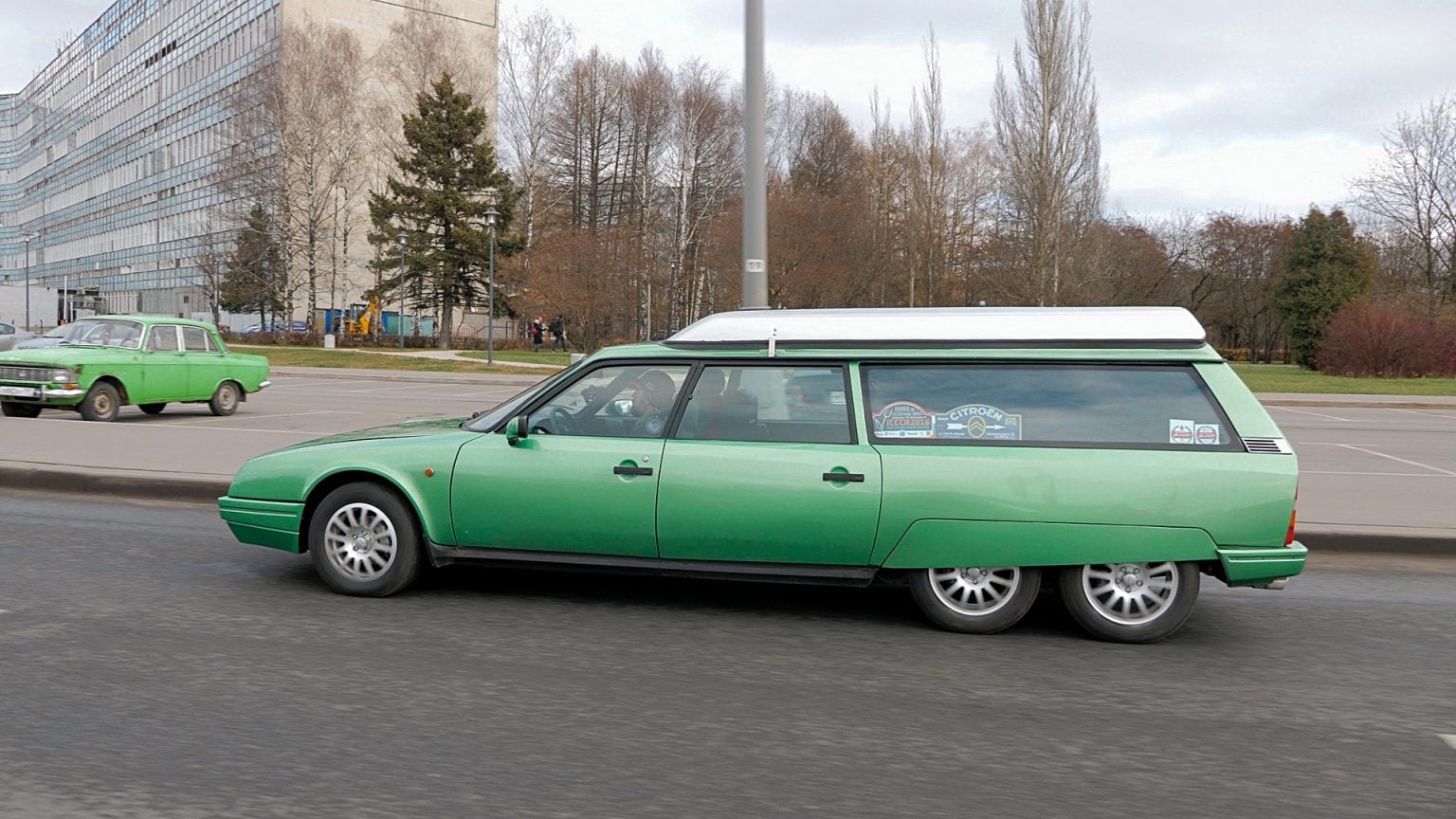 Citroen cx six wheeler