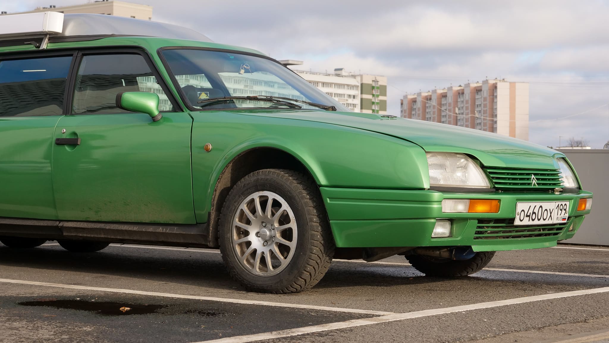 Обзоры — Смотрим единственный в России шестиколёсный Citroen CX Six-Wheeler