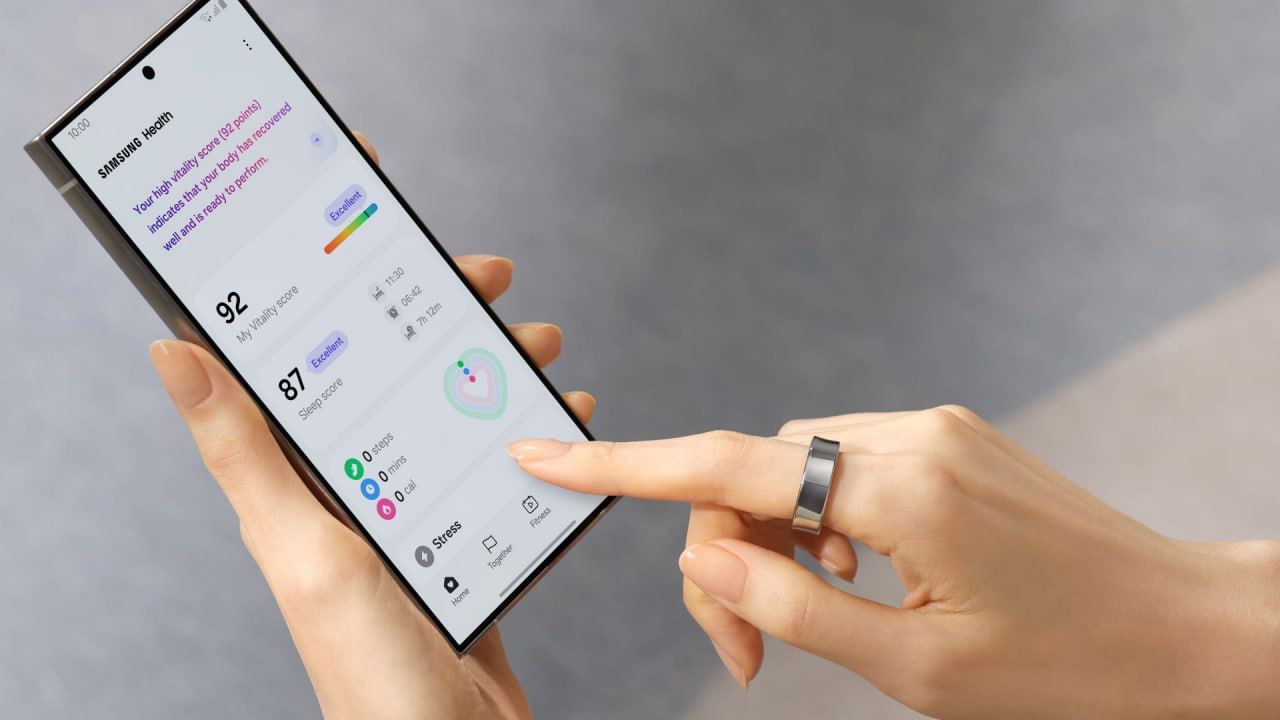 Новости — Samsung показала кольцо Galaxy Ring — оно измеряет «жизненную  силу»